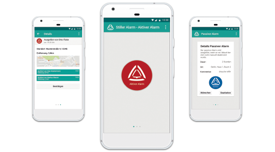 Stiller Alarm - Mitarbeitersicherheit Mobile App