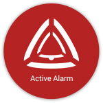 Stiller Alarm mobile_Active Alarm button